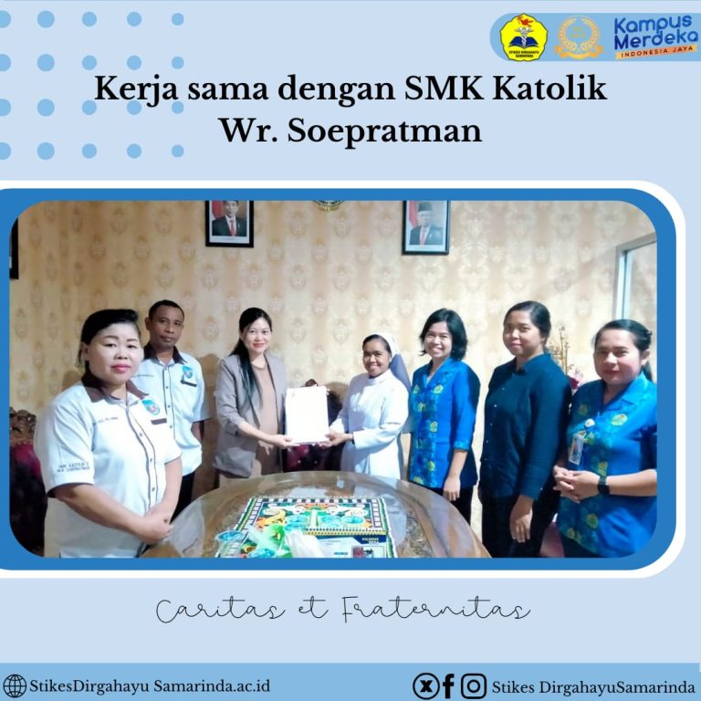 STIKes Dirgahayu Samarinda Jalin Kerja Sama dengan SMK Katolik Wr. Soepratman