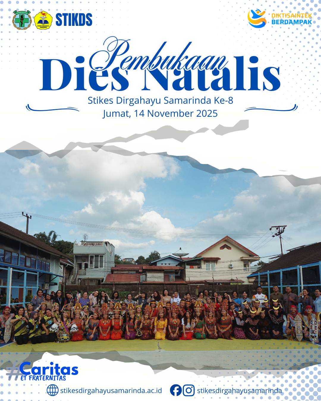 Pembukaan Dies Natalis STIKes Dirgahayu Samarinda Ke-8