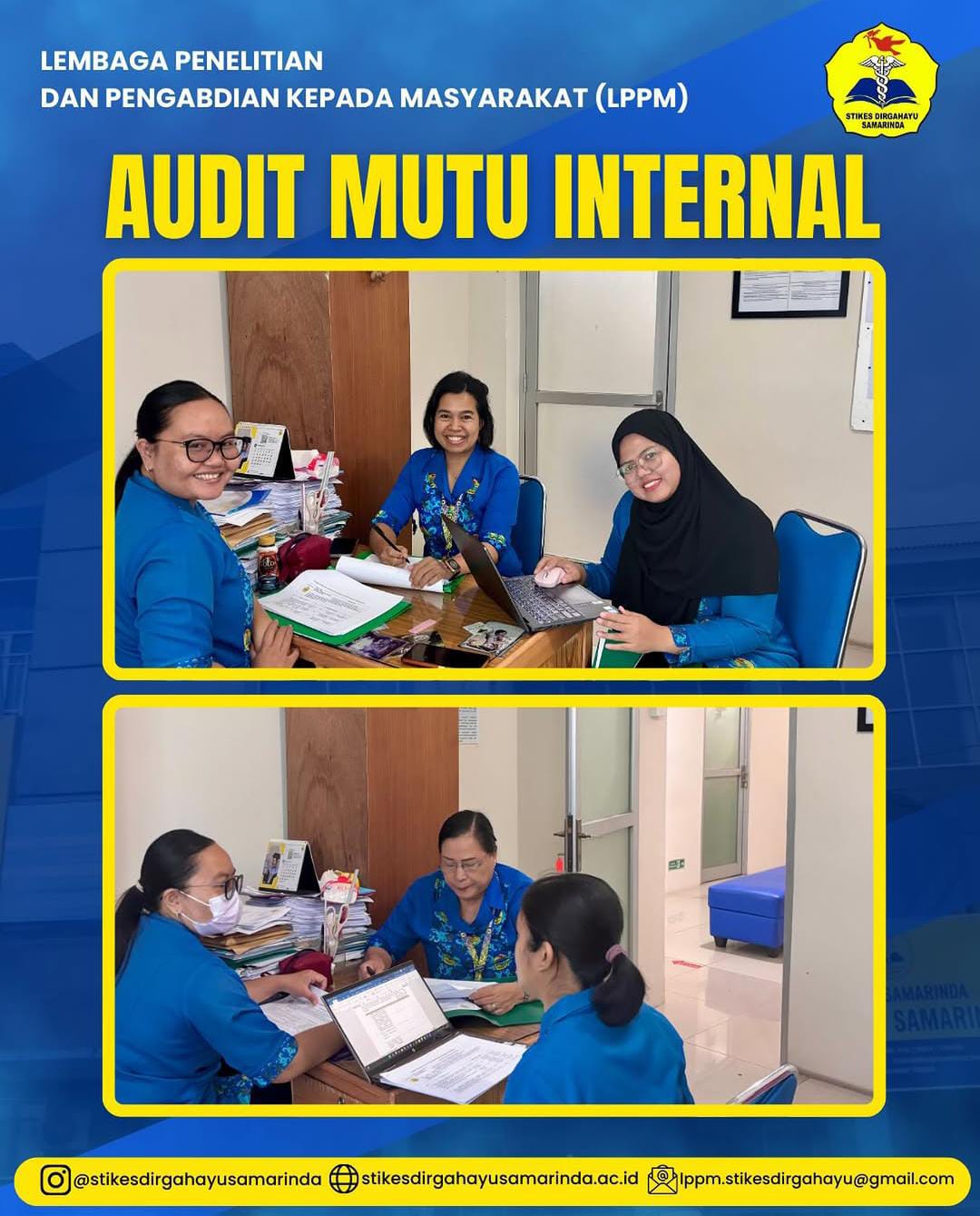 Audit Mutu Internal LPPM STIKES Dirgahayu Samarinda – 10 Desember 2025