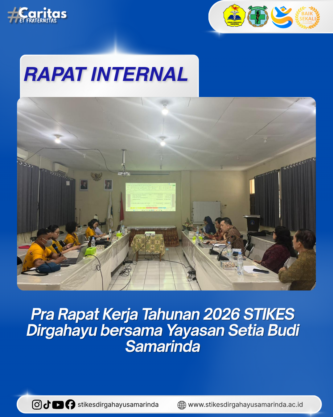 Pra Rapat Kerja Tahunan 2026 Yayasan Setia Budi Samarinda: Matangkan Persiapan Menuju Forum Utama