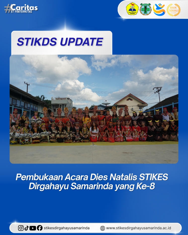 Perayaan Dies Natalis ke-8 STIKES Dirgahayu Samarinda: Semangat Kebersamaan dalam Bingkai Tradisi